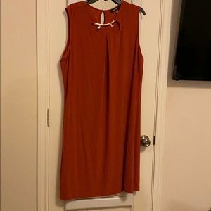 Brick colored Nine West dress